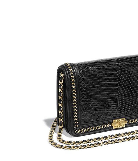 chanel boy chain wallet|Chanel small wallet on chain.